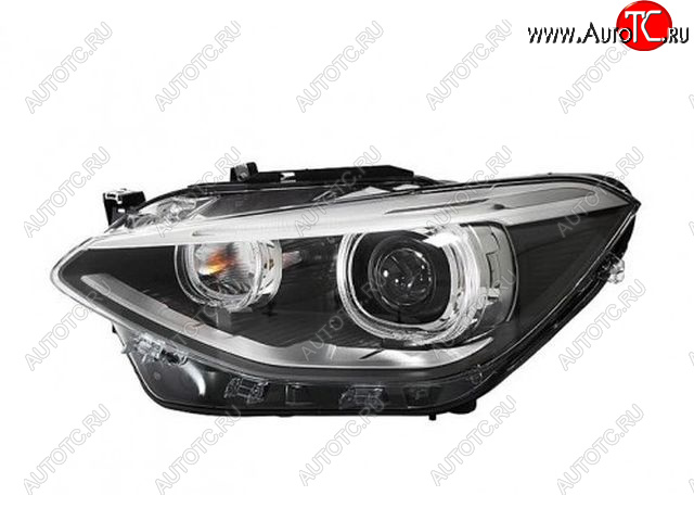 22 499 р. Левая фара (с электрокорректором, ксенон) BodyParts BMW 1 серия F20 хэтчбэк 5 дв. дорестайлинг (2012-2015)  с доставкой в г. Набережные‑Челны