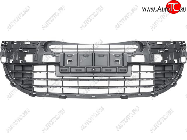 5 749 р. Центральная решетка переднего бампера (пр-во Китай) BODYPARTS Peugeot 408  дорестайлинг (2010-2017)  с доставкой в г. Набережные‑Челны