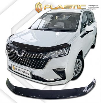 Дефлектор капота CA-Plastic Exclusive Wuling (Wuling) Jiachen (Джиачен) (2022-2024) минивэн