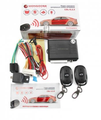 1 899 р. Модуль управления центральным замком Mongoose CDL-5.2.2 Mazda 121 (1996-2003)  с доставкой в г. Набережные‑Челны. Увеличить фотографию 1