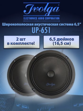 2 479 р. Широкополосная акустическая система Ivolga UP-651 Lexus GS350 L10 (2011-2016)  с доставкой в г. Набережные‑Челны. Увеличить фотографию 1