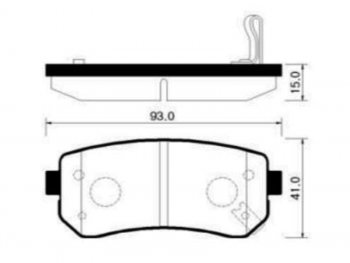 1 659 р. Колодки тормозные задние LH-RH SAT  Hyundai Creta (GS), Tucson (TL,  NX4), KIA Ceed (1 ED,  2 JD,  3 CD), Cerato (2 TD,  3 YD,  4 BD), Rio (2 JB), Sportage (2 JE,KM,  3 SL,  4 QL,  5 NQ5)  с доставкой в г. Набережные‑Челны. Увеличить фотографию 1