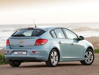 Задние ремонтные арки (комплект) AUTOFERRUM Chevrolet Cruze J305 хэтчбек дорестайлинг (2009-2012)