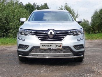 Рамка гос. номера ТСС Тюнинг Renault Koleos 2 (2016-2024)  (нержавейка)