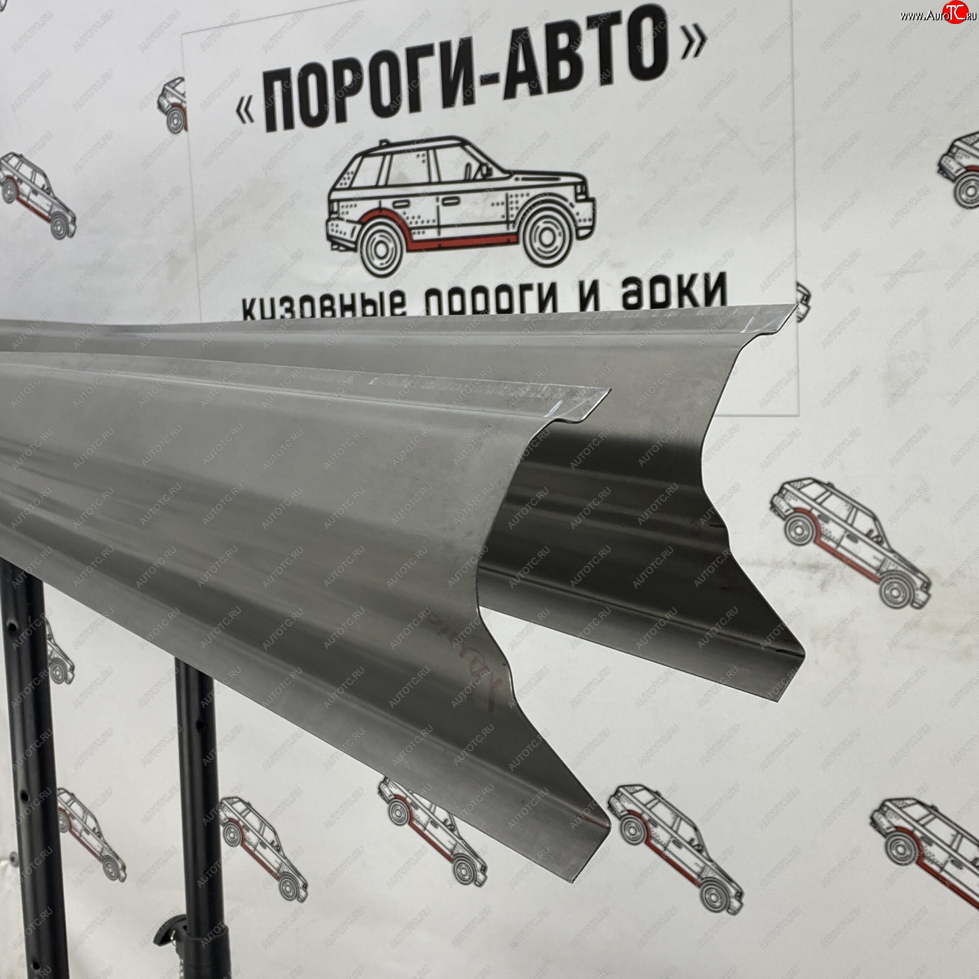 3 899 р. Комплект порогов (Ремкомплект) Пороги-Авто Daewoo Nexia рестайлинг (2008-2015) (холоднокатаная сталь 1 мм)  с доставкой в г. Набережные‑Челны