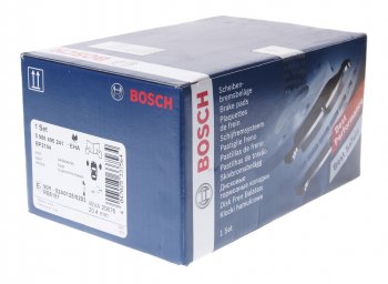 2 599 р. Колодки тормозные дисковые (4шт.) BOSCH Honda CR-V RD4,RD5,RD6,RD7,RD9  рестайлинг (2004-2006)  с доставкой в г. Набережные‑Челны. Увеличить фотографию 2