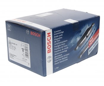 2 449 р. Колодки тормозные передние (4шт.) BOSCH Peugeot 308 T7 хэтчбек 5 дв. дорестайлинг (2007-2011)  с доставкой в г. Набережные‑Челны. Увеличить фотографию 2