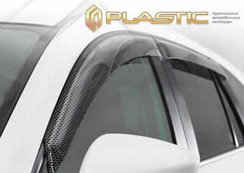 2 289 р. Дефлектора окон CA-Plastic  KIA Rio  X (2020-2025) рестайлинг (серия Comfort серебро, без хром. молдинга )  с доставкой в г. Набережные‑Челны. Увеличить фотографию 3