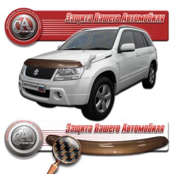 Дефлектор капота CA-Plastiс Suzuki (Сузуки) Escudo (Эскудо)  3 (2006-2012) 3 дорестайлинг, 1-ый рестайлинг