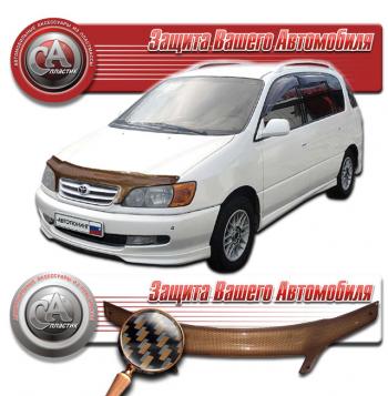 Дефлектор капота CA-Plastiс Toyota (Тойота) Ipsum (Ипсум)  SXM10 (1998-2001) SXM10 рестайлинг