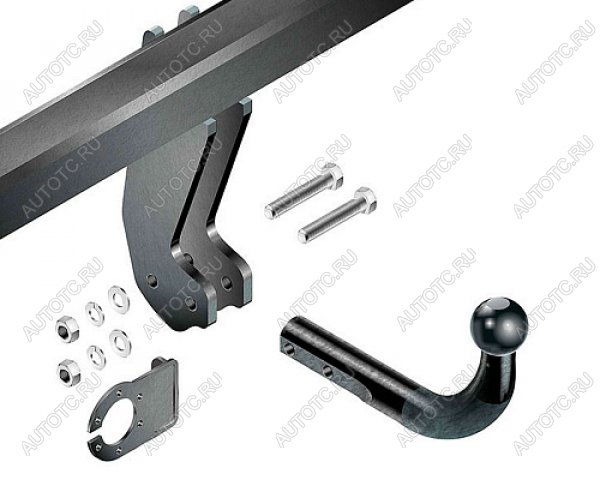 22 699 р. Фаркоп (подходит для (D40) tubular bumper) Auto-Hak Nissan Navara 2 D40 дорестайлинг (2004-2010) (стальной, шар A (F20))  с доставкой в г. Набережные‑Челны