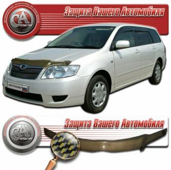  Дефлектор капота на CA-Plastiс Nissan (Нисан) Patrol (Патрол)  5 (1997-2010) 5 Y61 дорестайлинг, Y61 1-ый рестайлинг, Y61 2-ой рестайлинг