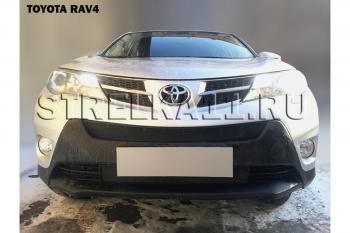 Защита радиатора (низ) Стрелка11 Стандарт Toyota RAV4 XA40 5 дв. дорестайлинг (2012-2015)