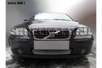 Защита радиатора Стрелка11 Стандарт Volvo (Вольво) S60 (С60)  RS,RH седан (2004-2010) RS,RH седан рестайлинг