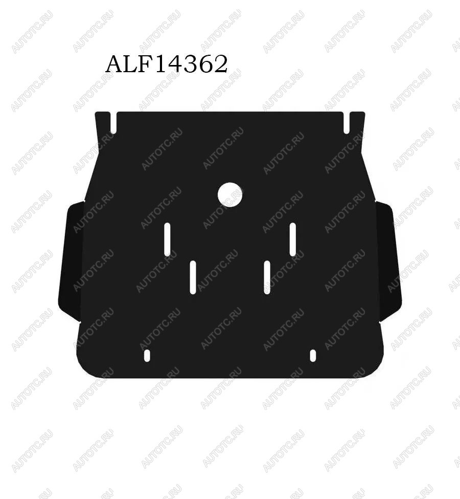 6 399 р. Защита картера (V-3,0; 2,5TD) ALFECO  Mitsubishi Pajero Sport  PA (1996-2008) дорестайлинг, рестайлинг (алюминий )  с доставкой в г. Набережные‑Челны