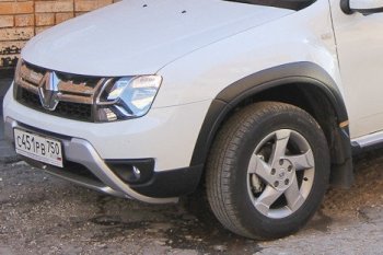 7 649 р. Накладки на колесные арки Артформ Renault Duster HS рестайлинг (2015-2021)  с доставкой в г. Набережные‑Челны. Увеличить фотографию 2