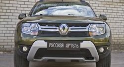 1 139 р. Защитная сетка решетки радиатора РА  Renault Duster  HS (2015-2021) рестайлинг  с доставкой в г. Набережные‑Челны. Увеличить фотографию 2