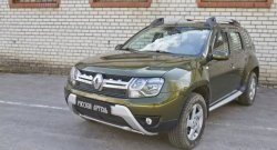 1 139 р. Защитная сетка решетки радиатора РА  Renault Duster  HS (2015-2021) рестайлинг  с доставкой в г. Набережные‑Челны. Увеличить фотографию 3