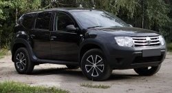 7 349 р. Накладки арок RA (комплект) Renault Duster HS дорестайлинг (2010-2015) (Поверхность шагрень)  с доставкой в г. Набережные‑Челны. Увеличить фотографию 2