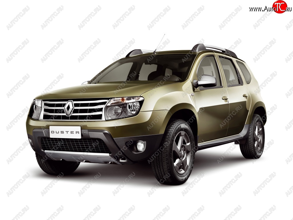 5 999 р. Передний бампер Стандартный (с отверстиями под ПТФ)  Renault Duster  HS (2010-2015) дорестайлинг (Неокрашенный)  с доставкой в г. Набережные‑Челны