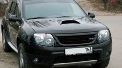 4 399 р. Решётка радиатора Next №2 Renault Duster HS рестайлинг (2015-2021) (Неокрашенная)  с доставкой в г. Набережные‑Челны. Увеличить фотографию 2