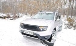 899 р. Реснички на фары DM-Style Renault Duster HS рестайлинг (2015-2021) (Неокрашенные)  с доставкой в г. Набережные‑Челны. Увеличить фотографию 4