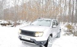 899 р. Реснички на фары DM-Style Renault Duster HS рестайлинг (2015-2021) (Неокрашенные)  с доставкой в г. Набережные‑Челны. Увеличить фотографию 5