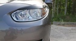 1 099 р. Реснички RA на фары дорестайлинг Renault Fluence дорестайлинг (2010-2012) (Неокрашенные)  с доставкой в г. Набережные‑Челны. Увеличить фотографию 3