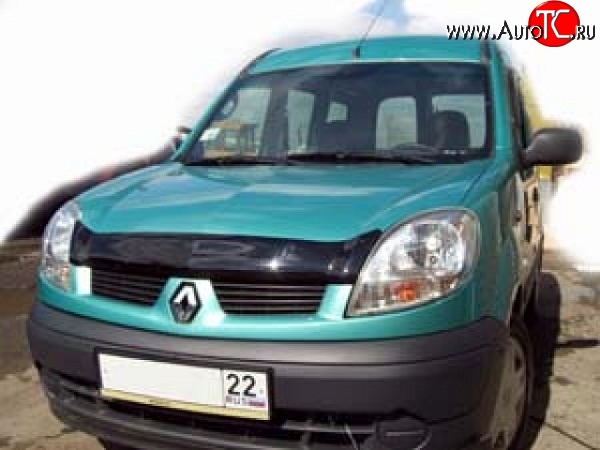 2 699 р. Дефлектор капота NovLine Renault Kangoo KC рестайлинг (2003-2007)  с доставкой в г. Набережные‑Челны