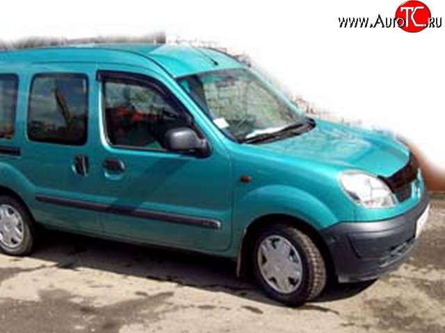 3 459 р. Дефлекторы окон (ветровики) Novline 2 шт. Renault Kangoo KC рестайлинг (2003-2007)  с доставкой в г. Набережные‑Челны