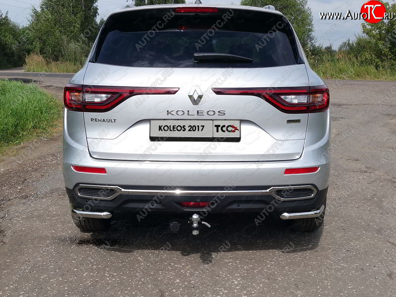 10 549 р. Фаркоп (тягово-сцепное устройство) TCC Renault Koleos 2 (2016-2025) (Оцинкованный, шар E)  с доставкой в г. Набережные‑Челны