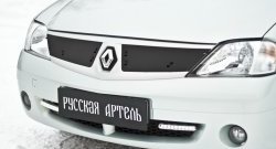 Зимняя заглушка решетки радиатора РА Renault (Рено) Logan (Логан)  1 (2004-2010) 1 дорестайлинг