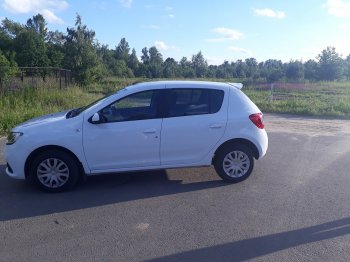 6 499 р. Спойлер INMAX Renault Sandero Stepway (B8) дорестайлинг (2014-2018) (неокрашенный)  с доставкой в г. Набережные‑Челны. Увеличить фотографию 5