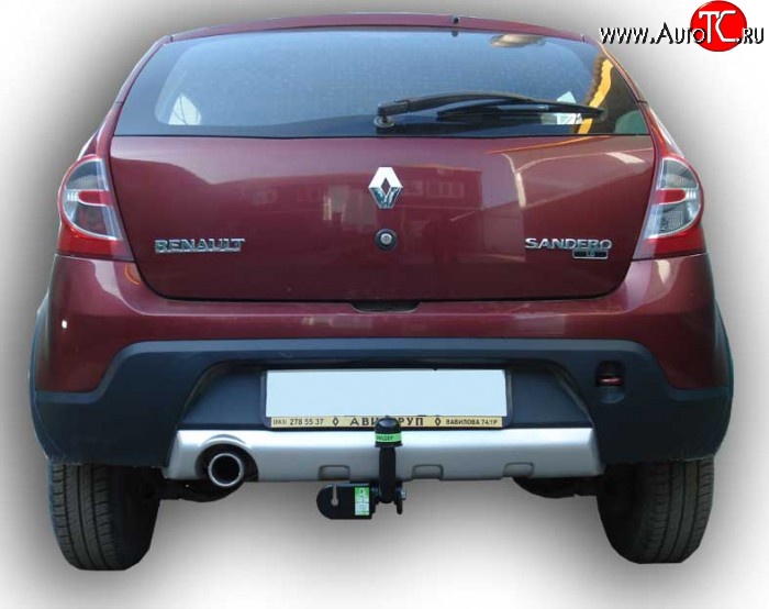 36 999 р. Фаркоп (Stepway) Лидер Плюс  Renault Sandero Stepway  (BS) (2010-2014) (Без электропакета)  с доставкой в г. Набережные‑Челны