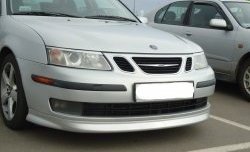 Накладка Sport на передний бампер SAAB 9-3 YS3F седан дорестайлинг (2003-2007)