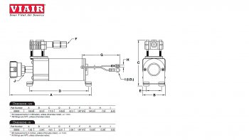 12 649 р. Компрессор VIAIR 92C 12V Audi A4 B5 8D5 универсал 2-ой рестайлинг (1999-2001)  с доставкой в г. Набережные‑Челны. Увеличить фотографию 6