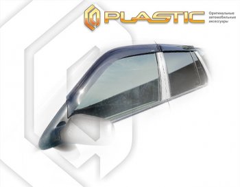 Дефлектора окон CA-Plastic (левый руль) Nissan (Нисан) Primera (Примера)  2 универсал (1999-2003) 2 универсал P11 рестайлинг