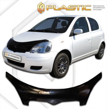 Дефлектор капота (exclusive) CA-Plastic Toyota (Тойота) Yaris (Ярис)  XP10 (1999-2005) XP10 хэтчбэк 5 дв.