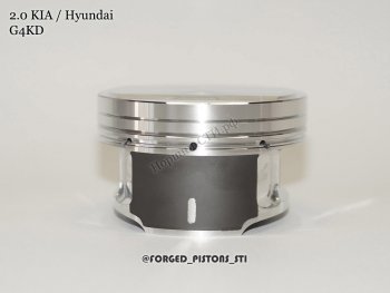 17 999 р. Поршни (KIA, Hyundai 2,0 G4KD под кольца 1,2/1,2/2,0) СТИ Hyundai Elantra HD (2006-2011) (диаметр поршня: 86,00 мм)  с доставкой в г. Набережные‑Челны. Увеличить фотографию 3