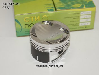 20 999 р. Поршни (VolksWagen 2,0 CZPA под палец 23/51мм кольца 1,2/1,5/2,0) СТИ  Audi A3 ( 8VS седан,  8VA хэтчбэк 5 дв.,  8V1,  8Y седан,  8Y хэтчбэк 5 дв.) (2016-2022), Audi Q2  GA (2016-2020), Seat Ateca  5FP (2016-2025), Skoda Kodiaq  NU7 (2017-2021), Volkswagen Passat ( B8,  B8.5) (2015-2025), Volkswagen T-Roc  универсал (2017-2025), Volkswagen Tiguan  Mk2 (2016-2022) (диаметр поршня: 82.5 мм)  с доставкой в г. Набережные‑Челны. Увеличить фотографию 2