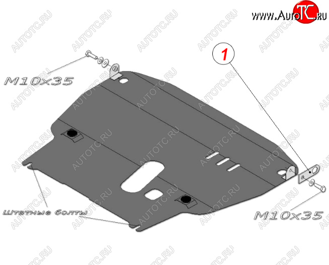 14 999 р. Защита картера двигателя и КПП (большая, V-1,4) Alfeco  Chevrolet Aveo  T250 (2006-2011) седан рестайлинг, хэтчбек 5 дв рестайлинг (Алюминий 4 мм)  с доставкой в г. Набережные‑Челны