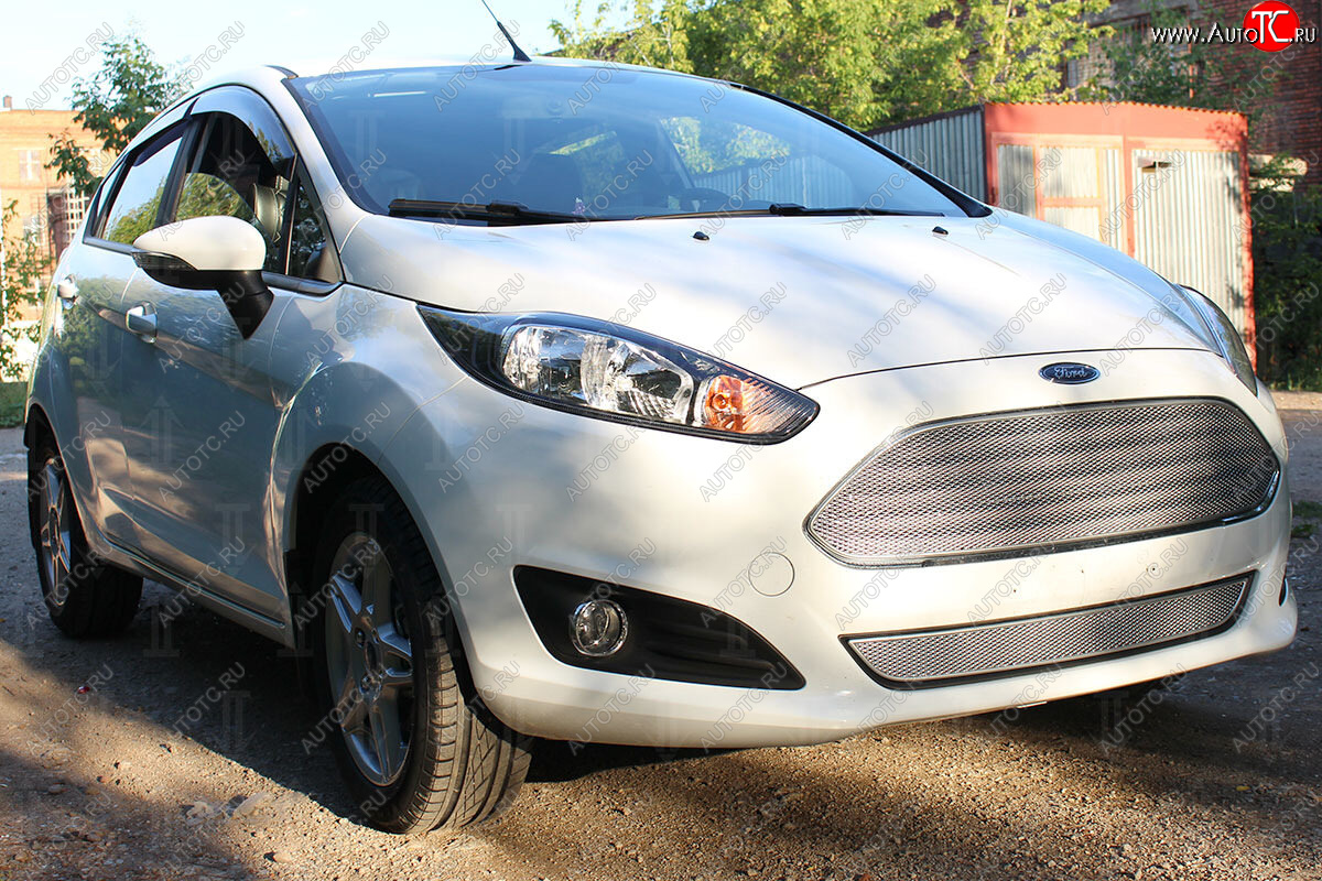 3 779 р.           Защита радиатора Ford Fiesta MK6 (рестайлинг) 2015- chrome низ PREMIUM  Ford Fiesta  6 (2012-2019) седан рестайлинг, хэтчбэк 3 дв. рестайлинг, хэтчбэк 5 дв. рестайлинг (хром)  с доставкой в г. Набережные‑Челны