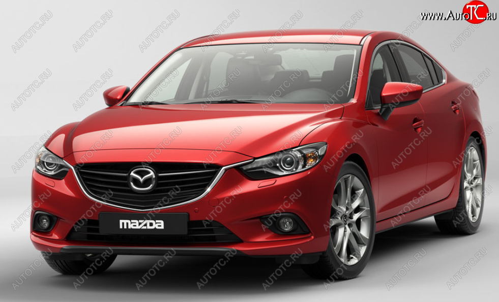 12 649 р. Капот BodyParts Mazda 6 GJ 1-ый рестайлинг седан (2015-2018) (Неокрашенный)  с доставкой в г. Набережные‑Челны