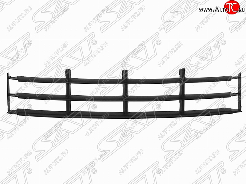 1 139 р. Решётка в передний бампер SAT Skoda Fabia Mk2 универсал рестайлинг (2010-2014)  с доставкой в г. Набережные‑Челны