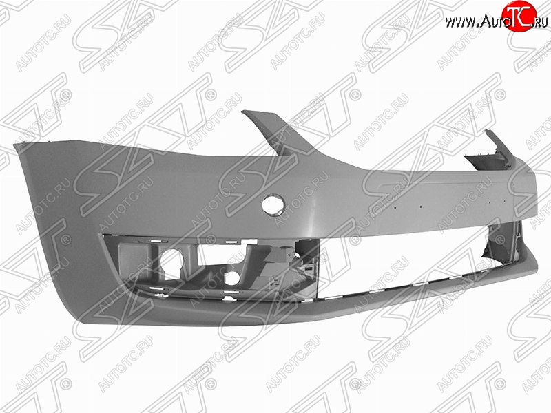 5 249 р. Передний бампер SAT  Skoda Octavia  A7 (2012-2017) дорестайлинг лифтбэк, дорестайлинг универсал (Неокрашенный)  с доставкой в г. Набережные‑Челны
