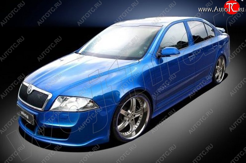 28 999 р. Передний бампер R1 Skoda Octavia A5 дорестайлинг универсал (2004-2008)  с доставкой в г. Набережные‑Челны