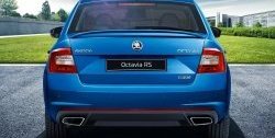 5 849 р. Спойлер RS Skoda Octavia A7 рестайлинг лифтбэк (2016-2020) (Неокрашенный)  с доставкой в г. Набережные‑Челны. Увеличить фотографию 4