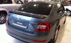 2 649 р. Спойлер LitCompany Skoda Octavia A7 рестайлинг лифтбэк (2016-2020) (Неокрашенный)  с доставкой в г. Набережные‑Челны. Увеличить фотографию 9