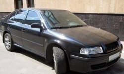 899 р. Реснички на фары CT Skoda Octavia Tour A4 1U5 универсал дорестайлинг (1996-2000) (Неокрашенные)  с доставкой в г. Набережные‑Челны. Увеличить фотографию 2