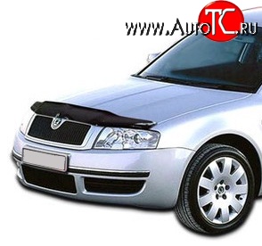 2 879 р. Дефлектор капота NovLine Skoda Superb B6 (3T) лифтбэк дорестайлинг (2008-2013)  с доставкой в г. Набережные‑Челны